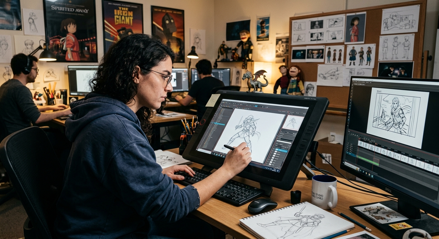 La animacion ha sido una forma de expresion artistica y narrativa