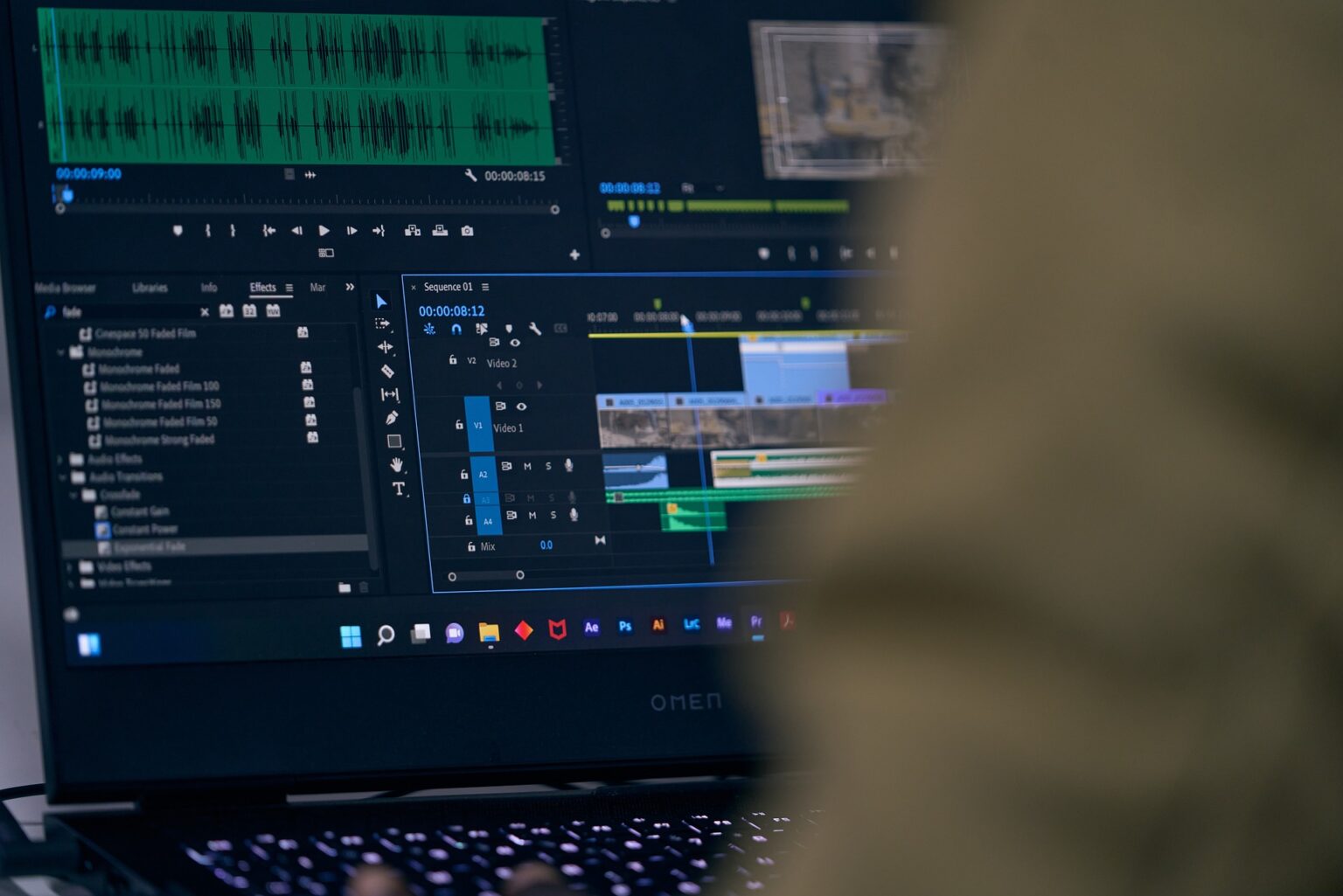 La edición de video mejora la calidad visual del contenido