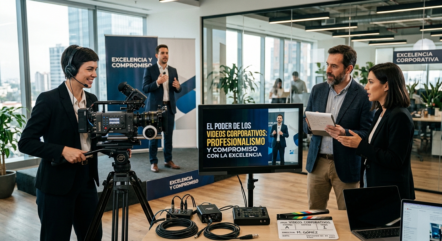 El Poder de los Videos Corporativos Profesionalismo y Compromiso con la Excelencia