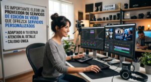 Es Importante Elegir un Proveedor de Servicios de Edicion de Video que Ofrezca Servicios Personalizados
