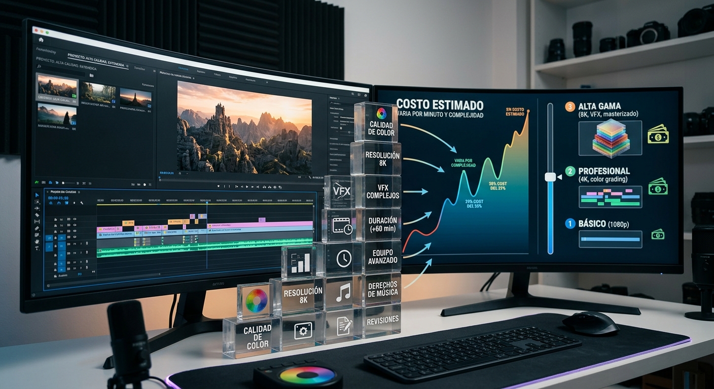 La Variabilidad de los Precios en la Edicion de Video en Relacion a la Alta Calidad y Duracion Extendida