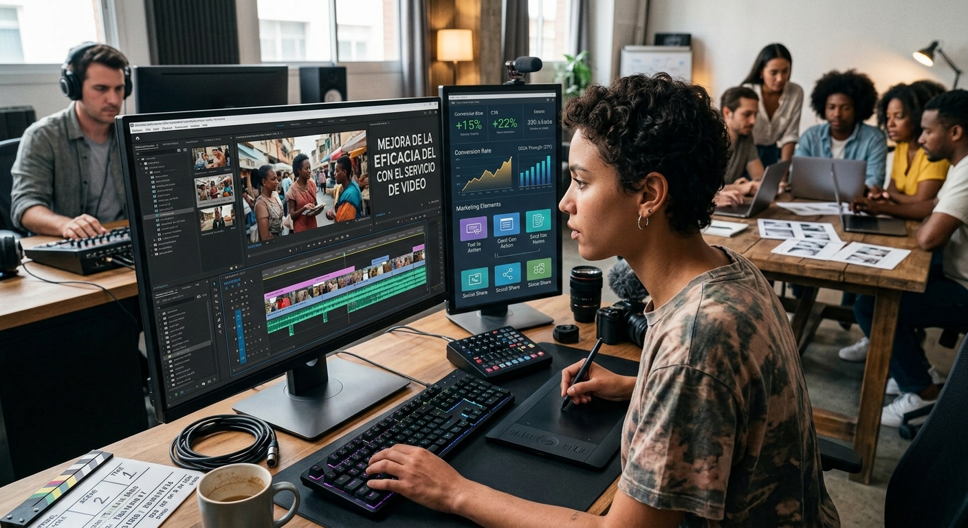 Mejora de la eficacia del marketing con el Servicio de Edicion de Video
