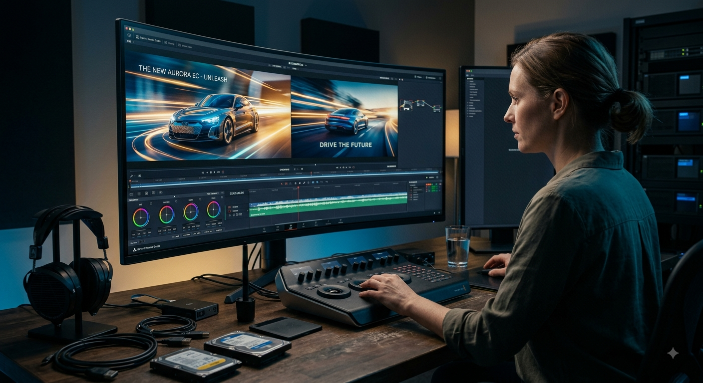 Creacion de Anuncios Publicitarios para Television con Edicion de Video